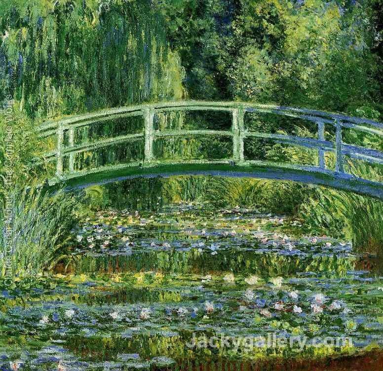 Water-Lily Pond II by Claude Monet paintings reproduction